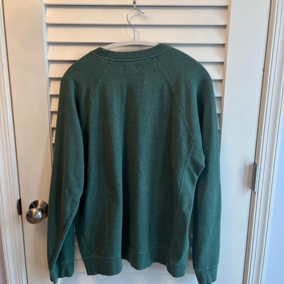 green UPSTATE (NEW YORK) OF MIND crewneck sweatshirt from COMPAS [L] - Picture 4 of 4